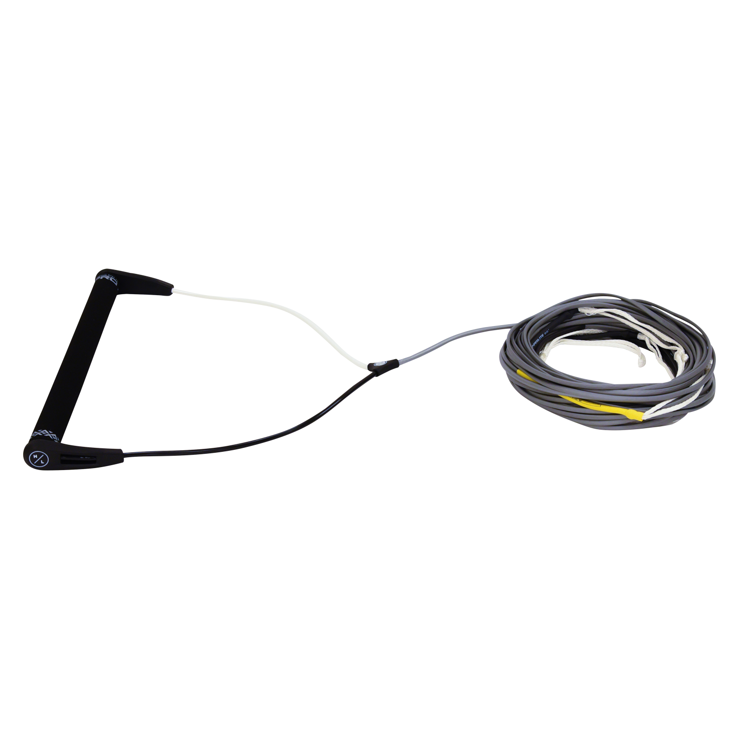 Pro Rope Package: B&W ski tow handle with coiled rope and Chamois Grip.