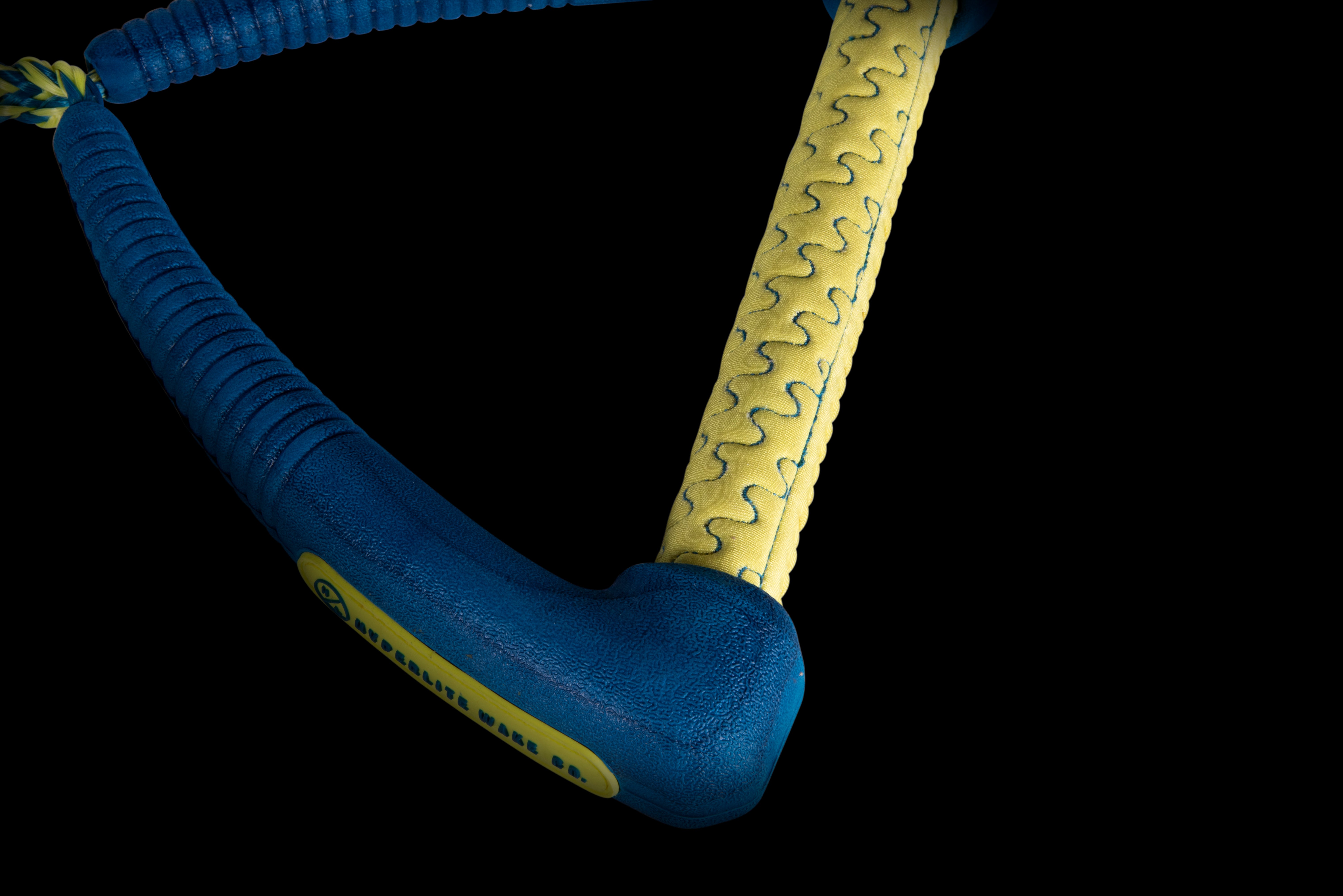 Pro Wakesurf Rope & Handle | Blue & Yellow | Best Wakesurfing