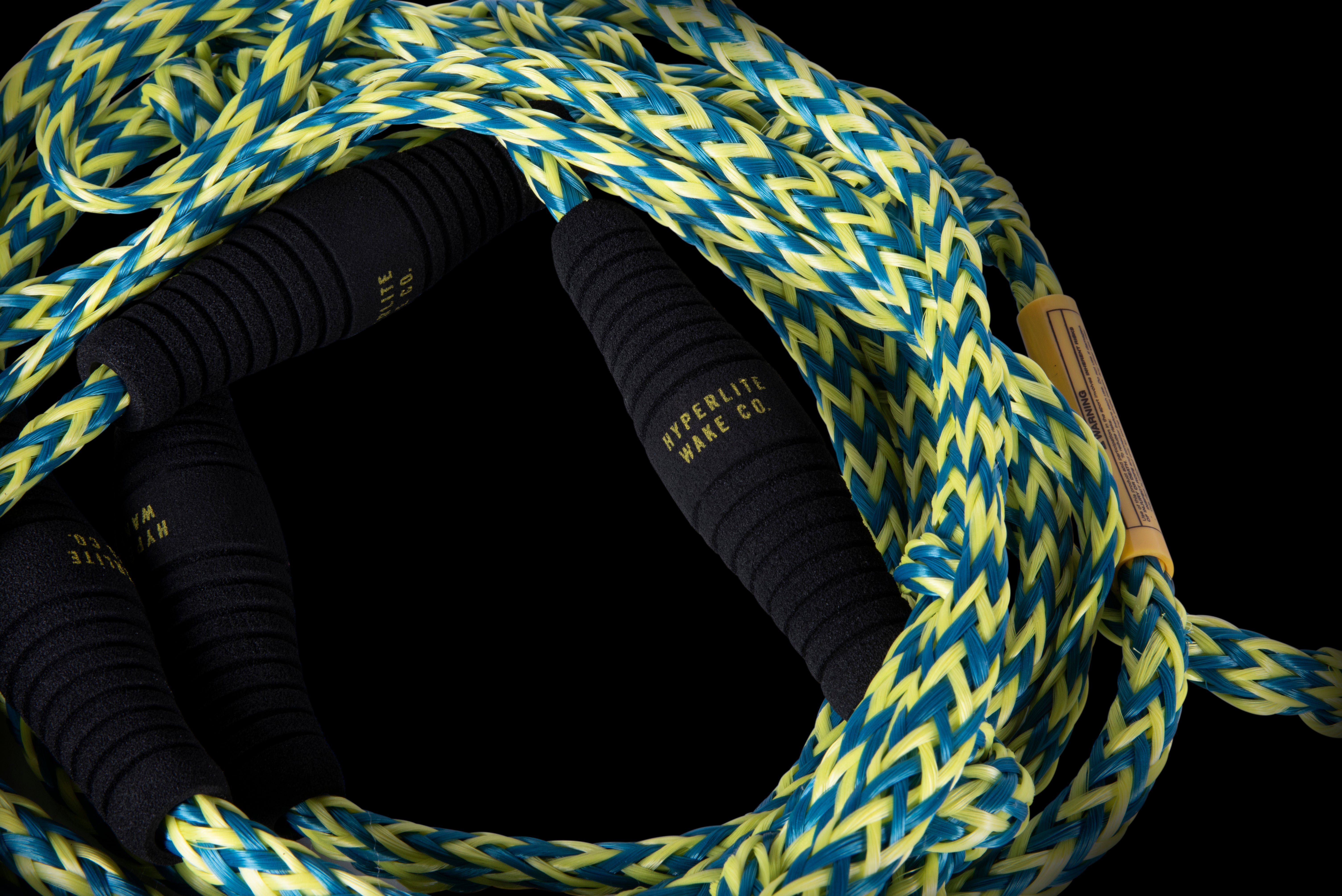 Pro Wakesurf Rope & Handle | Blue & Yellow | Best Wakesurfing